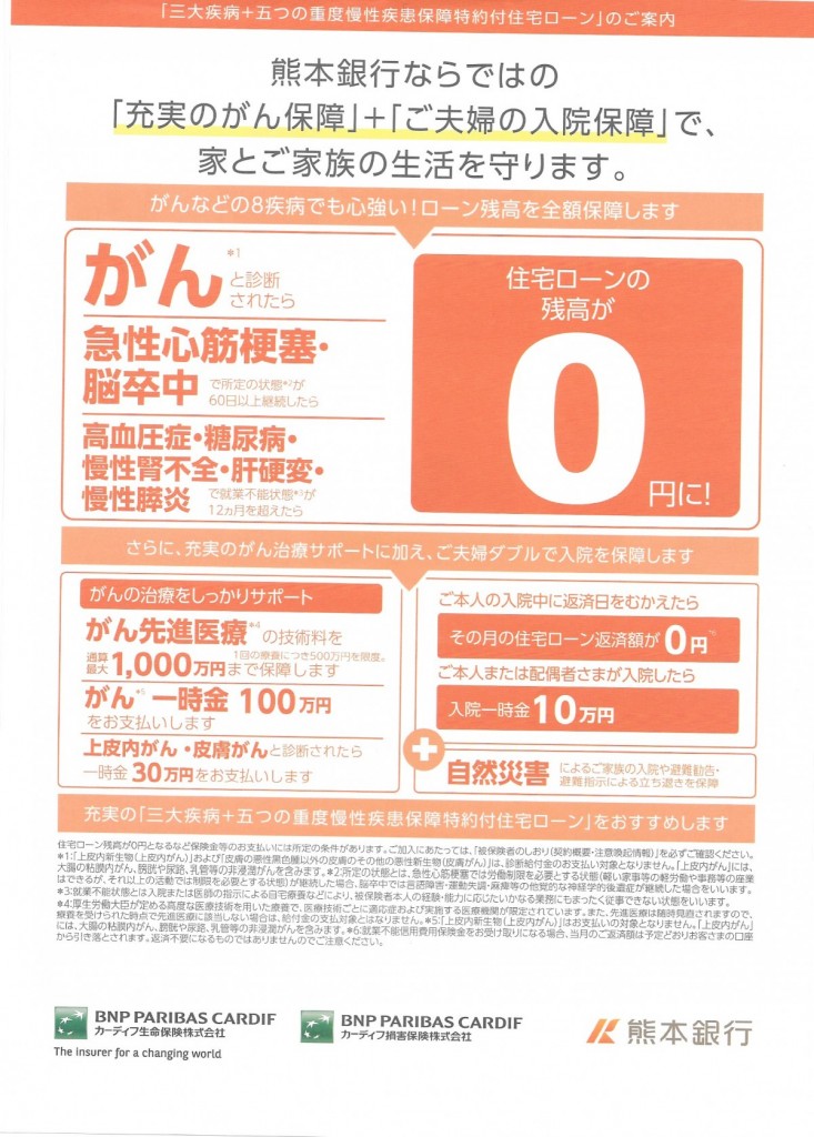 熊本銀行の住宅ローンの使い方 熊本市中央区永野fpオフィス