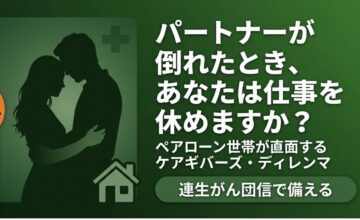 あなたはパートナーがガンになったときに仕事を休めますか