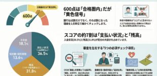 CICスコアは審査に影響するのか