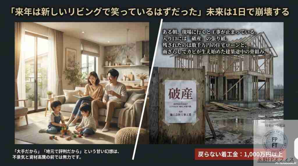 工務店の倒産リスク